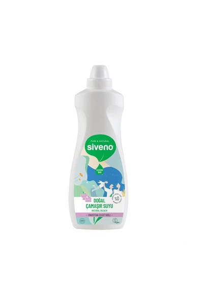 Siveno %100 Doğal Çamaşır Suyu Bitkisel Lavanta Çay Ağacı Tüm Yüzey Ve Kumaşlarda 700 ml