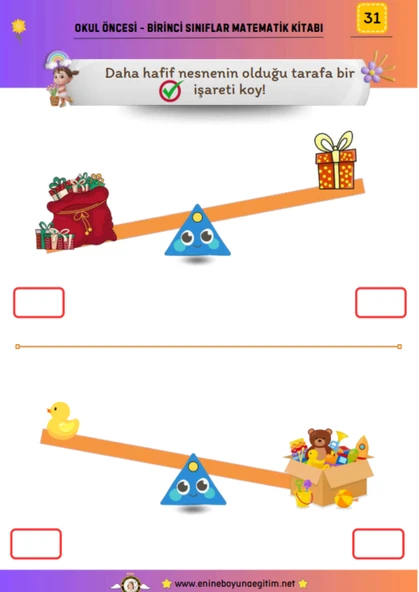 Okula Hazırlık Matematik YAZ-SİL Kitabı (5-9 Yaş) - 4