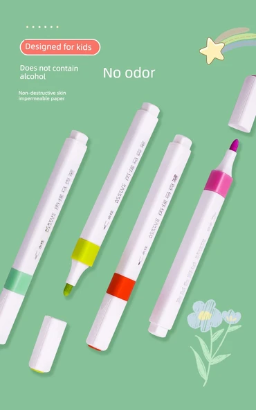 Akrilik Marker Kalem Seti - 36 Renk - Taşınabilir Kutu ve 31 Hediye - 11