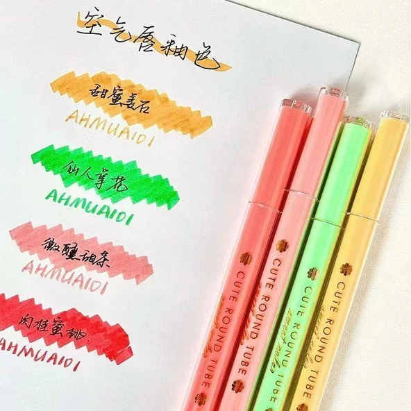 Fluoresan Kalem - Kırmızı Acele Gece - Resim 4