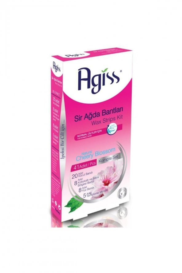 Agiss Sirli Yüz Ağda Bantları Cherry Blossom 41'Li ürün görseli