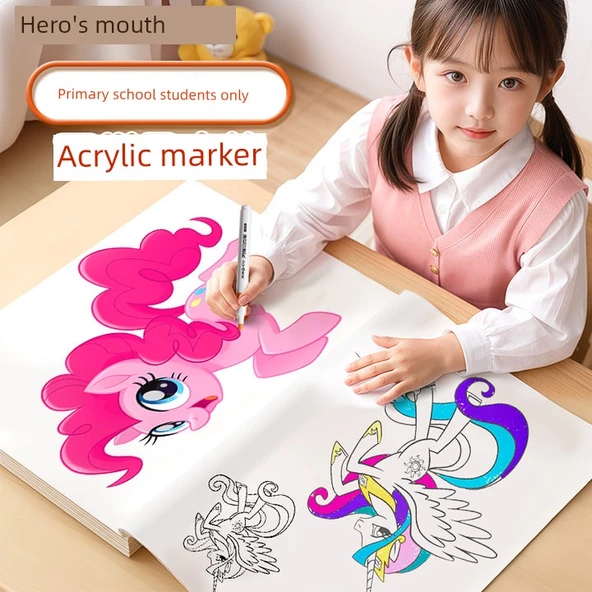 Akrilik Kalem Seti - 36 Renk - 56 Parça Set - 2