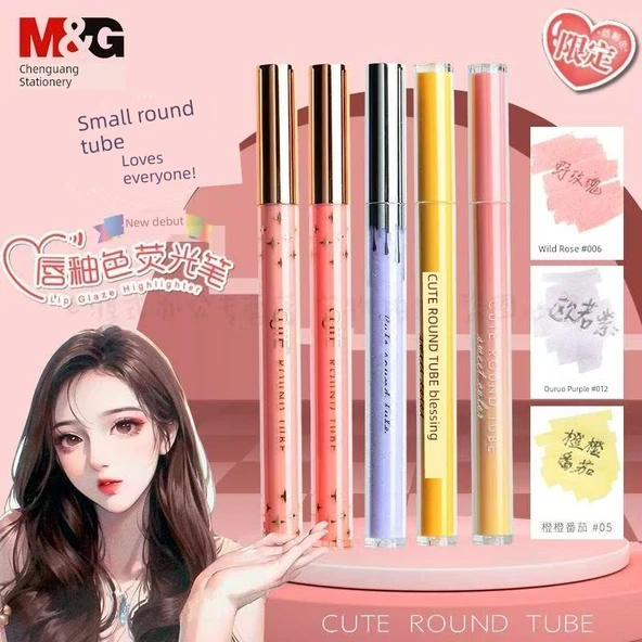 Fluoresan Kalem - Kırmızı Acele Gece - Resim 2