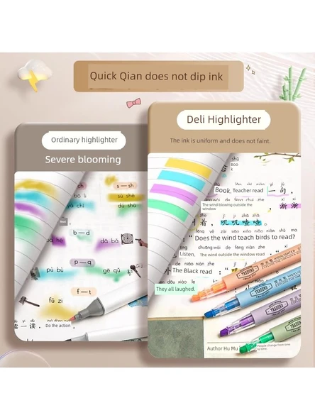 Fluoresan Kalem - Pembe 3 Adet - Resim 5