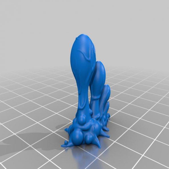 Tabletop Bitki: Blob Crowd Plant - 3 Minis Set (Alien Vegetation 16) Plastik Aparat - 4