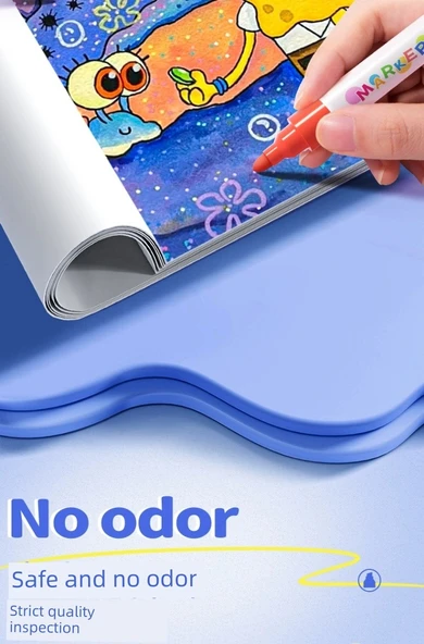 Akrilik Marker Kalem Seti - 48 Renk Astronot ve Kozmetik Çantası - 12