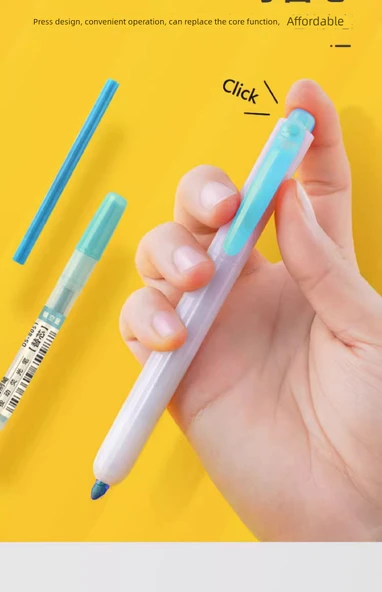 Fluoresan Kalem Yedeği - 3 (Barbie Pudrası) - 9