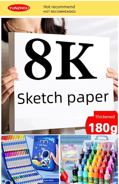 Akrilik Marker Kalem Seti - 48 Renk Astronot ve Kozmetik Çantası - 6