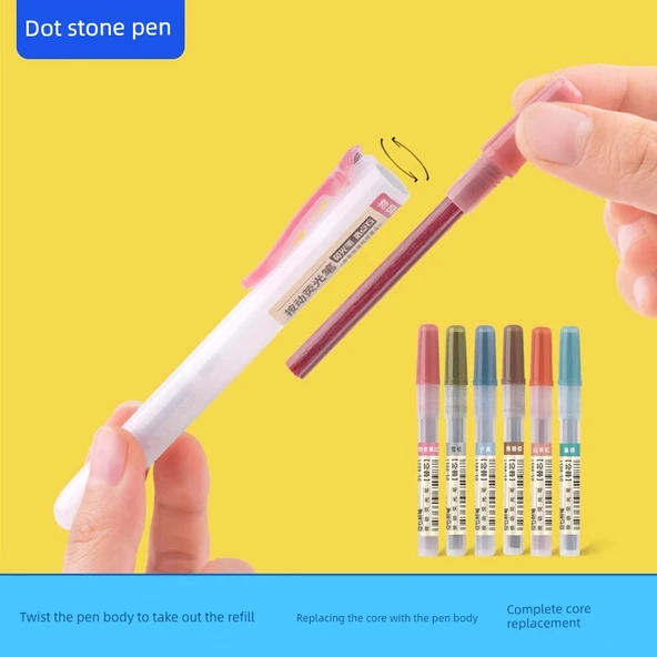 Fluoresan Kalem Yedeği - 3 (Barbie Pudrası) - 4