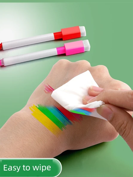 Silinebilir Beyaz Tahta Kalemleri - Manyetik Olmayan Renk 48 - 12