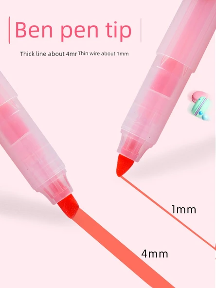 Fluoresan Vurgulayıcı Kalem - Mavi - 5