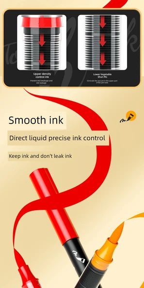 Akrilik Kalem Seti - 36 Renk - Boyama Takımı - 10