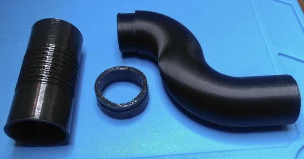 Mini Masa Testere İçin Toz Çekme Tüpü Plastik Aparat - 5