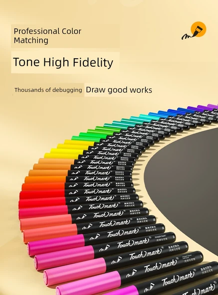 Akrilik Kalem Seti - 60 Renk - Boyama Takımı - 12