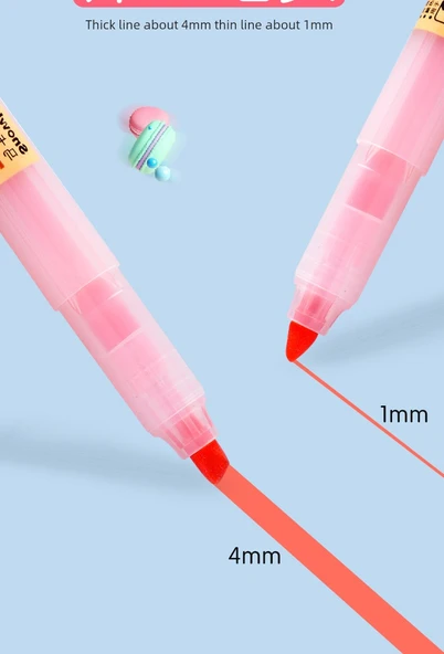 Fluoresan Vurgulayıcı Kalem - Ahududu - 11