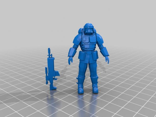 Elit Tehlikeli Ortam Cadian Trooper - Ben - Tm Plastik Aparat - 1