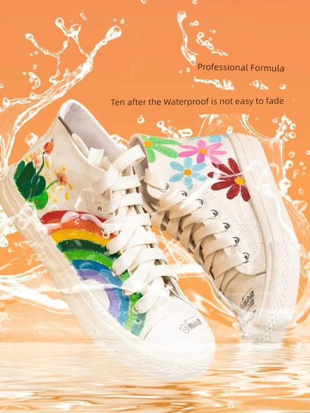 Akrilik Marker Kalem Seti - 100 Üçgen Çubuk - 36 Renk Kutulu - 5