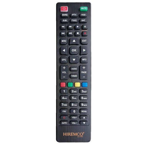 Hiremco Combo King HD Uydu Alıcı Kumanda Orjinal - 1