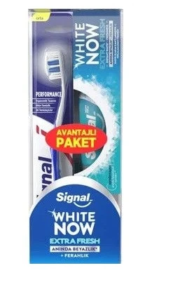 Signal White Now Extra Fresh 50 ml + Performans Fırça Hediyeli