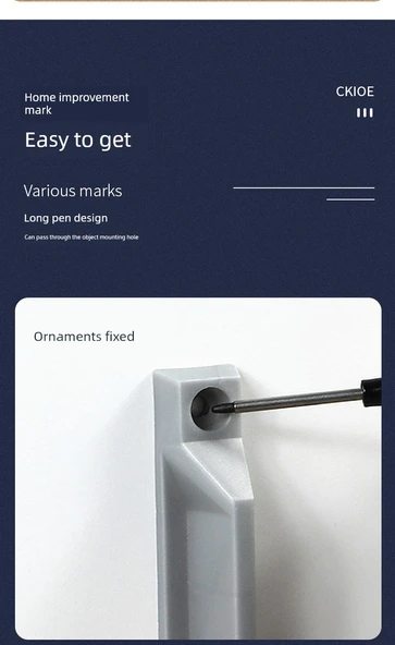 Uzun Uçlu Yağlı İşaretleme Kalemi - Kırmızı, Siyah, Mavi - 16 Adet - 10