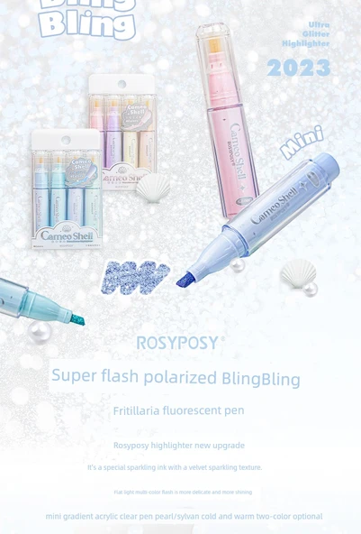 Fluoresan Kalem Seti - Sylvan-4 Renk - 8