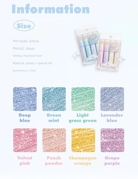 Fluoresan Kalem Seti - Sylvan-4 Renk - 10