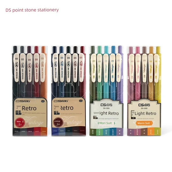 Morandi Macaron Yüksek Belirleyici ve Retro Kalemler - Macaron 6 Renk - Resim 6