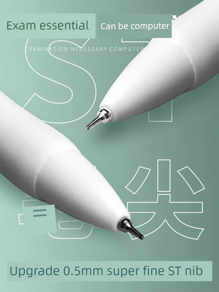 Hızlı Kuruyan Yumuşak Uçlu Fırça Kalemi 20'li Paket - 0.5mm - 3