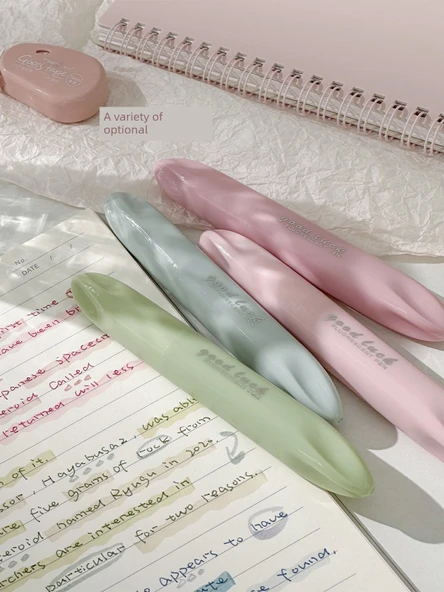 Yumuşak Uçlu Flüoresan Kalem - Pembe Serisi + Mavi Serisi 8'li - 6
