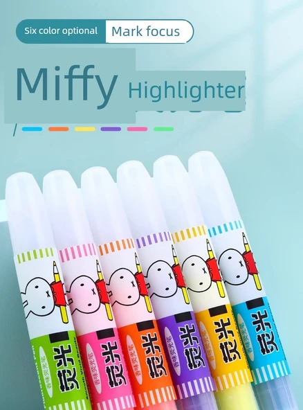 Fluoresan Kalem Seti - 3 Mor - 7