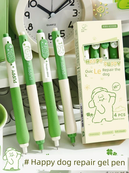 Press Jel Kalem - [Gül Rüyası + Amerikan Tarzı Kupa] 2 Kutuda 8'li Paket - 4