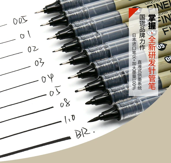 Sanat Kalemi - 04 (0.4mm) - 2 Paket - 7