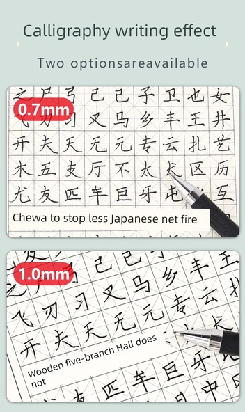 Jel Kalem - 6 Mavi Kalem - 0.7mm - 8