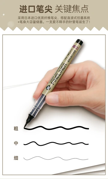 Sanat Kalemi - 04 (0.4mm) - 2 Paket - 12