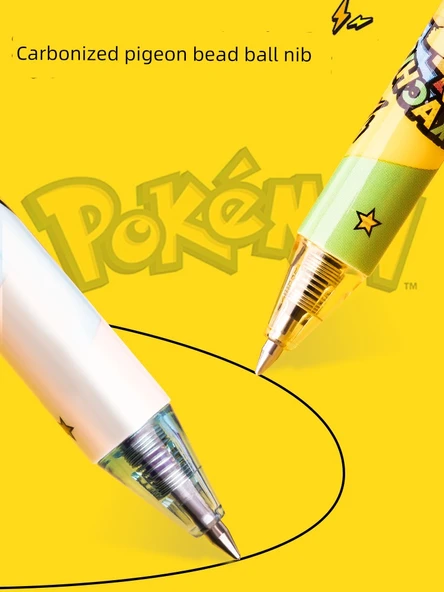 Silinebilir Jel Kalem - 0.5mm - 4+10 Siyah - Silinebilir Silgi - Resim 5