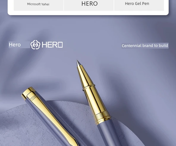 Hero A12 Jel Kalem - Kar gibi - Tekli Paket Ücretsiz Yazım - 6