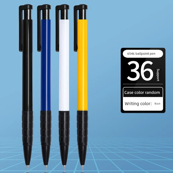 Siyah 0.7mm Tükenmez Kalem Seti - 36 Adet