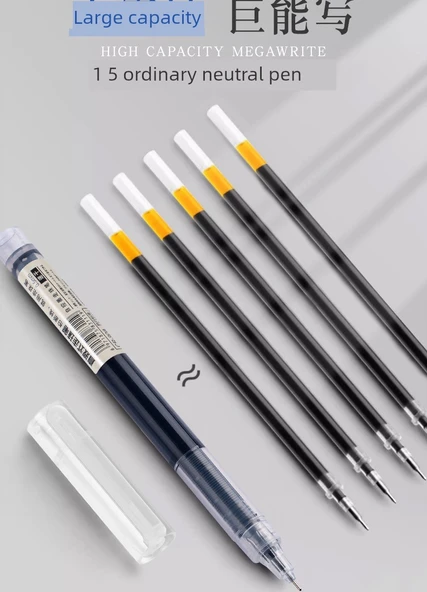 Hızlı Kuruyan Tükenmez Kalem - 12 Adet Siyah - Resim 12