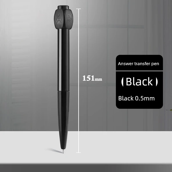 Baskı Jel Kalem - Siyah - 0.5mm Uç