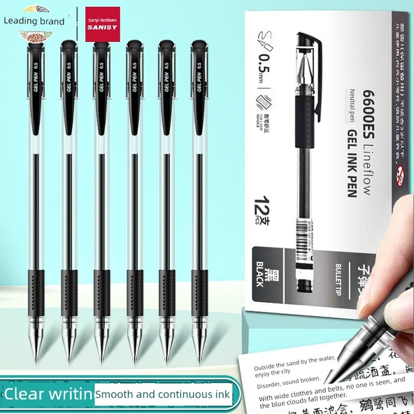 0.5mm Jel Tükenmez Kalem - Mavi - 24'lü Paket - 2