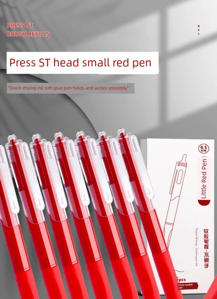 Hızlı Kuruyan Kalem - 10 Yedek Uç - 0.5mm - 7