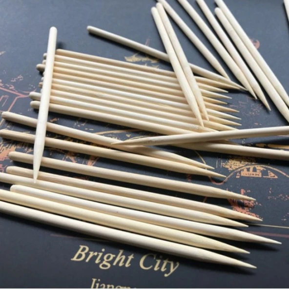 Bambu Kağıt Kazıma Kalemi - 14cm - Çocuklar için
