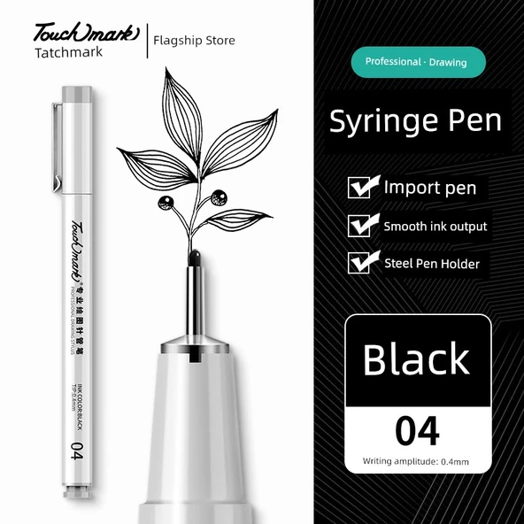 İnce Uçlu Kalem Seti - 0.4mm - 04