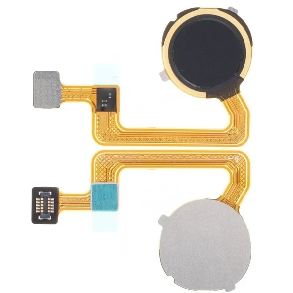Xiaomi Redmi 12C Uyumlu Parmak İzi Tuş + Film  SİYAH 22120RN86G