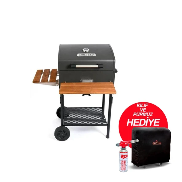 Grill Cup GC-050 Kömürlü Mangal  MatSiyah ürün görseli 1