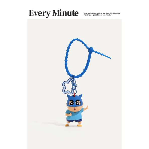 Eminute Crayon Shin-chan Anahtarlık - Cos Superman