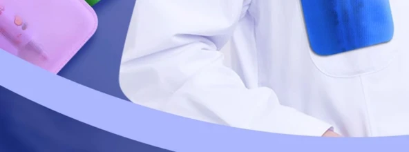 Sızdırmaz Mürekkep Kalem Kılıfı - Açık Mavi - 5 Paket - 8