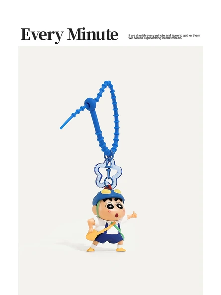 Eminute Crayon Shin-chan Anahtarlık - Cos Superman - 3