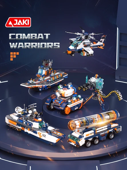 Süper Puls Helikopter Yapı Bloğu Seti - Spiral Dönme Özelliği - 3