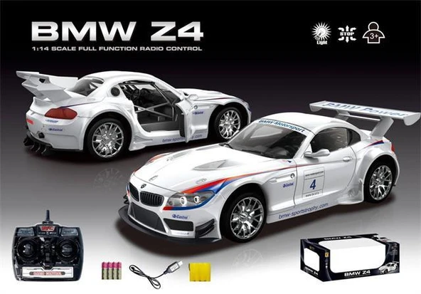 Ceren Ctoys BMW Z4 GT3 RC 1:14 Uzaktan Kumandalı Usb Şarjlı Araba 866-1412B